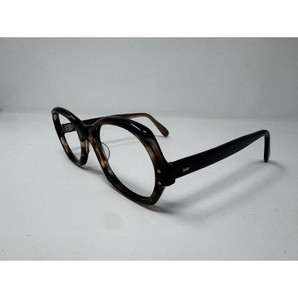 Renaissance U.S.A. 1970s New Old Stock Brown Eyeglass Frames 50-18-145
